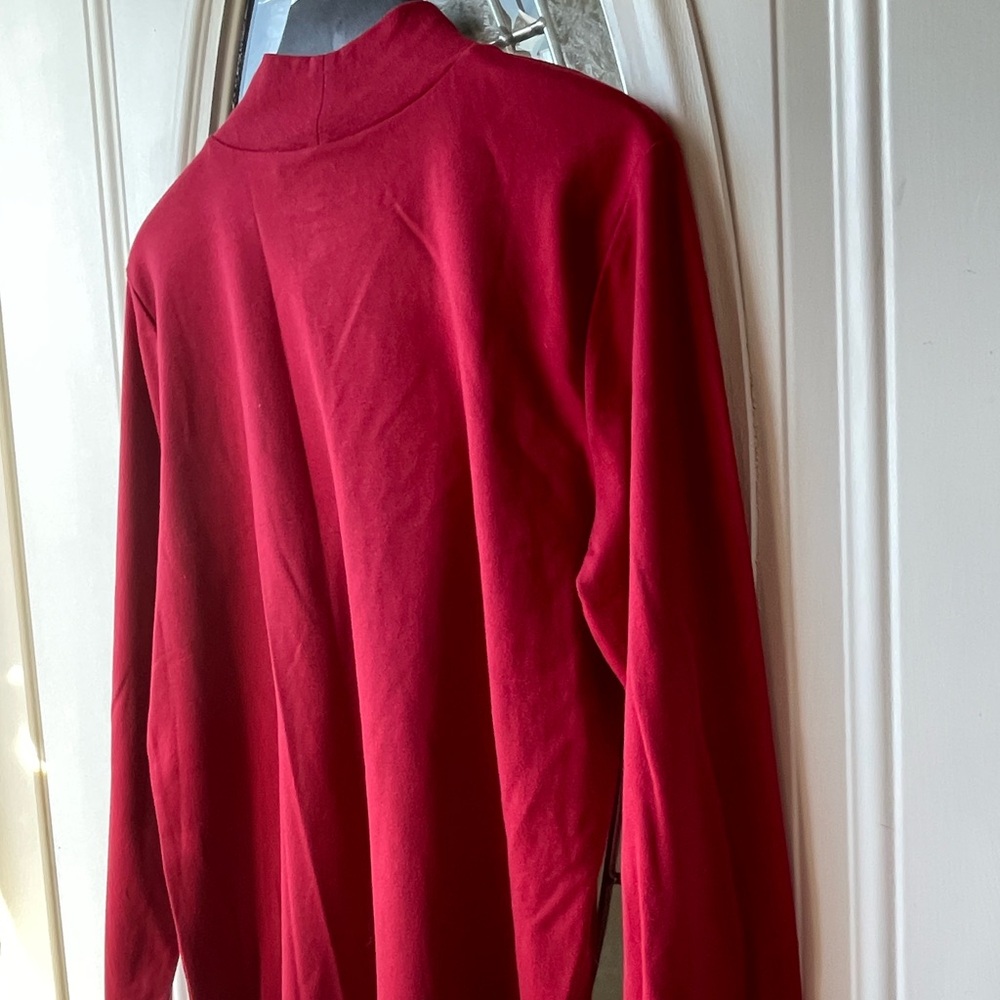 St. John’s Bay, petite, extra large, mock neck shirt